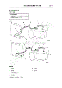 2016年长丰猎豹CS5维修手册-08 变速器油冷却器