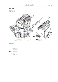 2014年长丰猎豹Q6维修手册-3 拆卸和安装-进气歧管