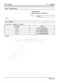 2022年广汽传祺新一代M8-4B20J1发动机-1.1.6.85 DTC P002600 P007500.....