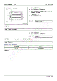 2022年全新一代传祺GS3 影速维修手册-4A15J2发动机-1.2.6.11 DTC P057100