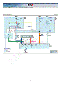 2016年北京现代ix35电路图G2.0-空调控制系统（手动）