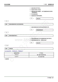 2021年影豹维修手册-7WF25A自动变速器-DTC P070A15 P070A11