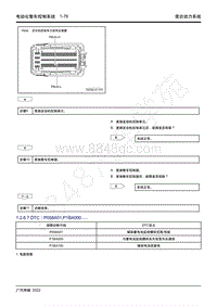 2022年新一代M8双擎维修手册-1.2.6.7 DTC P058A01 P1BA000.....