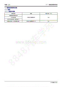 2021年影豹维修手册-1.2 智能多媒体系统