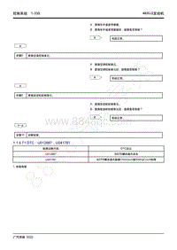 2022年新一代M8双擎维修手册-4B20J2发动机-DTC U012887 U041781