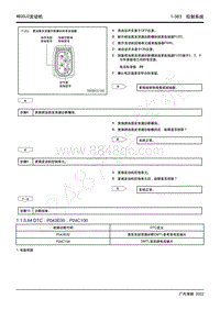 2022年新一代M8双擎维修手册-4B20J2发动机-DTC P043E00 P24C100