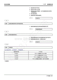 2021年影豹维修手册-7WF25A自动变速器-DTC U15A041 U15A040.....