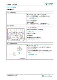 2019年广汽埃安AION S-整车控制器-P14A511-故障诊断