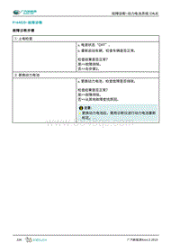 2019年广汽埃安AION S-动力电池系统 CALB -P164020-故障诊断