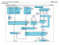 2010现代劳恩斯G3.3电路图-换档和 匙  系统