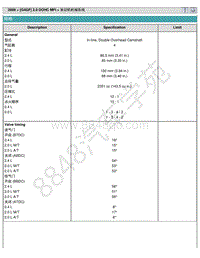 2009索纳塔2.0维修手册-发动机机械系统