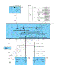 2009北京现代索纳塔 名驭电路图-电动室外后视镜