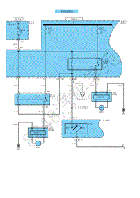 2009北京现代索纳塔 名驭电路图-大灯