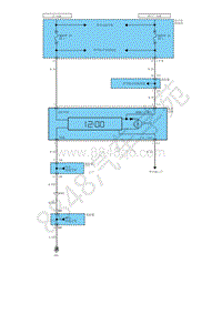 2009北京现代索纳塔 名驭电路图-时钟.pdf