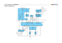 2010北京现代索纳塔名驭电路图-安全气囊系统 SRS 