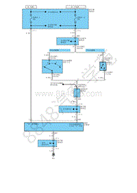 2009北京现代索纳塔 名驭电路图-电铬后视镜.pdf