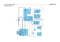 2010北京现代索纳塔名驭电路图-起动系统