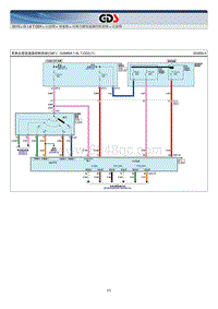 2015北京现代索纳塔电路图-双离合器变速器控制系统