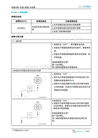 2019年广汽埃安LX-车身系统-B164B11-检修方法说明