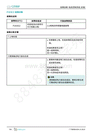 2019年广汽埃安LX-后驱电机控制-P181812-检修方法说明