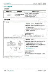 2019年广汽埃安LX-车身系统-B161777-检修方法说明