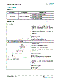 2019年广汽埃安LX-车身系统-B161A11-检修方法说明