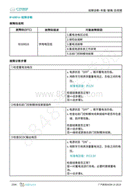 2019年广汽埃安LX-车身系统-B160816-检修方法说明