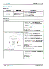 2019年广汽埃安LX-安全气囊-B00752B-检修方法说明