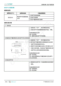 2019年广汽埃安LX-安全气囊-B00291A-检修方法说明