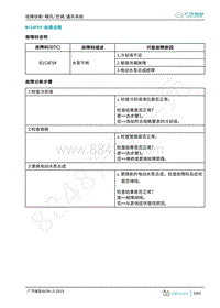 2019年广汽埃安LX-暖风空调-B1C4F94-检修方法说明