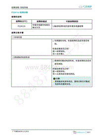 2019年广汽埃安LX-充电-P224116-检修方法说明