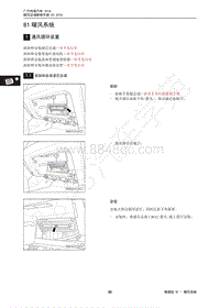 2018年传祺GS4维修手册-81 暖风系统