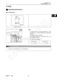 2017年传祺GA3S PHEV维修手册-03 检测