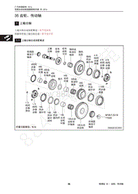 2015年传祺GS4维修手册-35 齿轮 传动轴