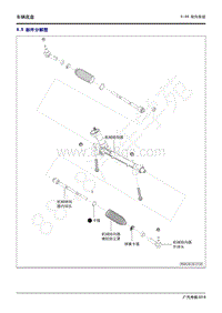 2020年广汽传祺GS4维修手册-6_1.5 部件分解图