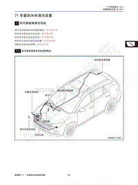 2015年传祺GS4维修手册-71 车窗刮水和清洗装置