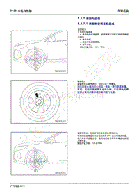 2020年广汽传祺GS4维修手册-5-26 车轮与轮胎