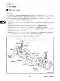 2015年传祺GS4维修手册-41 后车轮悬架