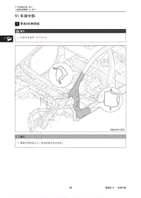 2018年传祺GS4维修手册-51 车身中部
