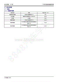 2020年广汽传祺GS4维修手册-2.7 点火系统