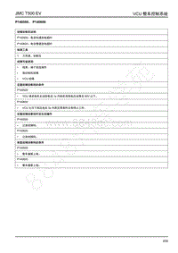 2019年江铃域虎EV故障码-VCU-P140500 P140600