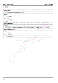 2019年江铃域虎EV故障码-MCU电机控制-P100100