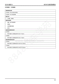 2019年江铃域虎9-BCM-U136300 U136900