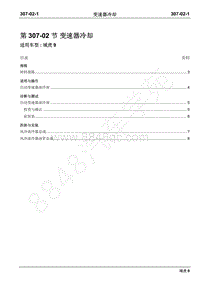 2019年域虎9国六维修手册-307-02变速器冷却