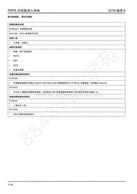 2019年江铃域虎9-无钥匙进入-B150A00 B151000