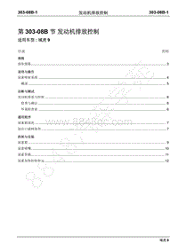 2019年域虎9国六维修手册-柴油机-303-08B发动机排放控制