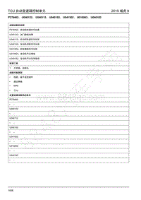 2019年江铃域虎9-变速器-P278462 U040122 U040112 U040102 U041502 U010063 U040182