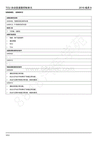 2019年江铃域虎9-变速器-U040402 U040412