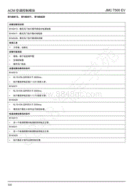 2019年江铃域虎EV故障码-空调-B140413 B140411 B140429