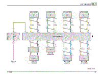 2012年广汽GA5 混合动力电路图-安全气囊电路图